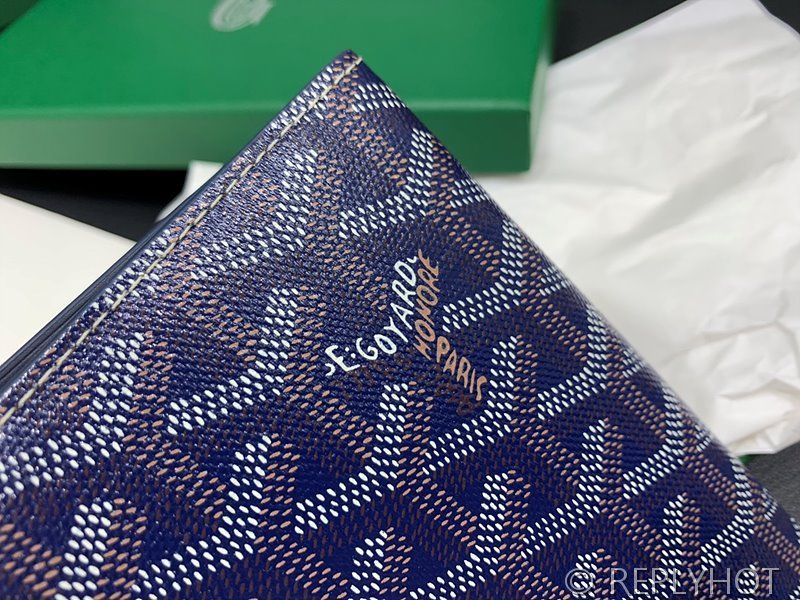고야드 생랑베르 지갑 네이비