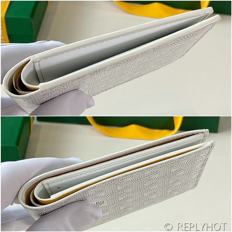 고야드 빅투아르 지갑 PM 화이트