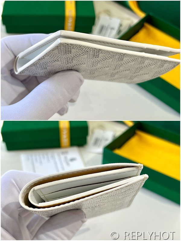 고야드 생피에르 카드 홀더 화이트 [매장가 116만원대]