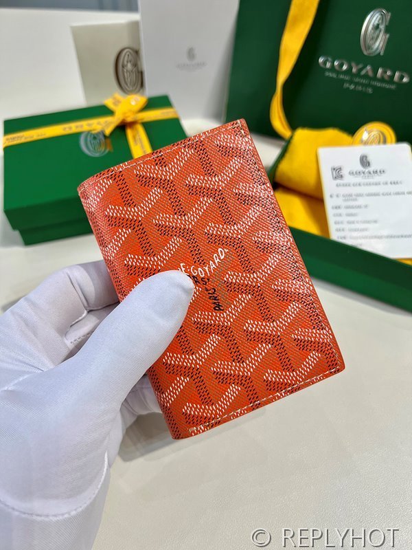 고야드 생피에르 카드 홀더 오렌지 [매장가 116만원대]
