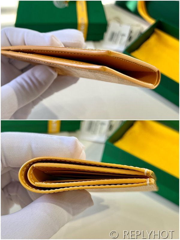 고야드 생피에르 카드 홀더 옐로우 [매장가 116만원대]