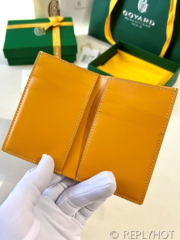 고야드 생피에르 카드 홀더 옐로우 [매장가 116만원대]