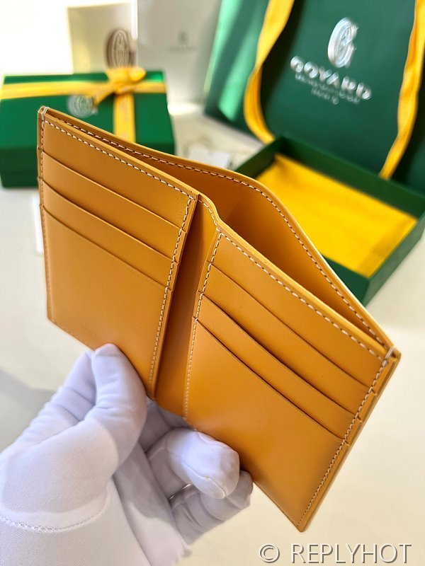 고야드 생피에르 카드 홀더 옐로우 [매장가 116만원대]