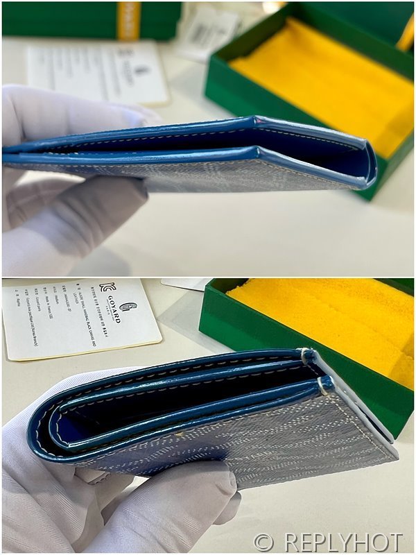 고야드 생피에르 카드 홀더 스카이블루 [매장가 116만원대]