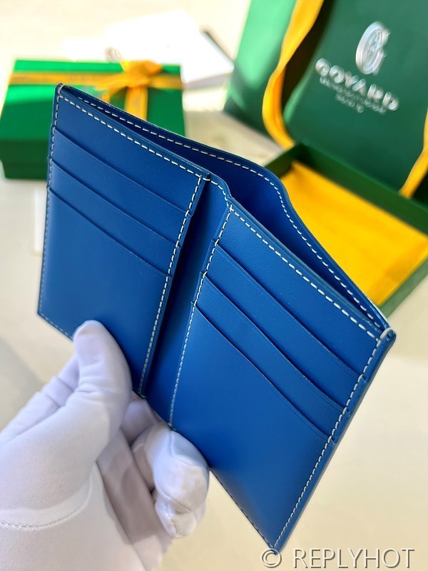 고야드 생피에르 카드 홀더 스카이블루 [매장가 116만원대]