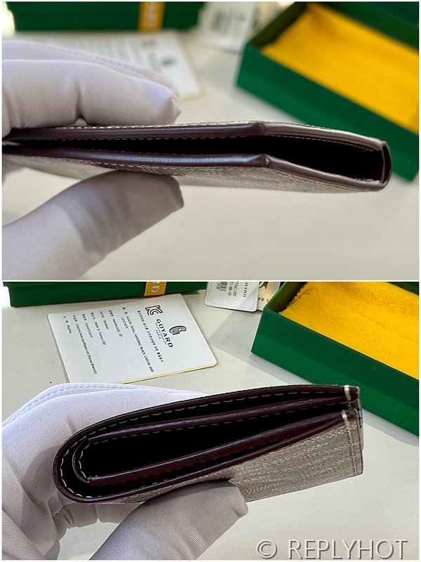 고야드 생피에르 카드 홀더 버건디 [매장가 116만원대]