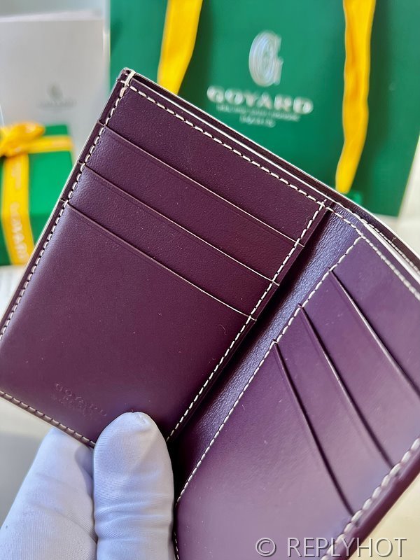 고야드 생피에르 카드 홀더 버건디 [매장가 116만원대]