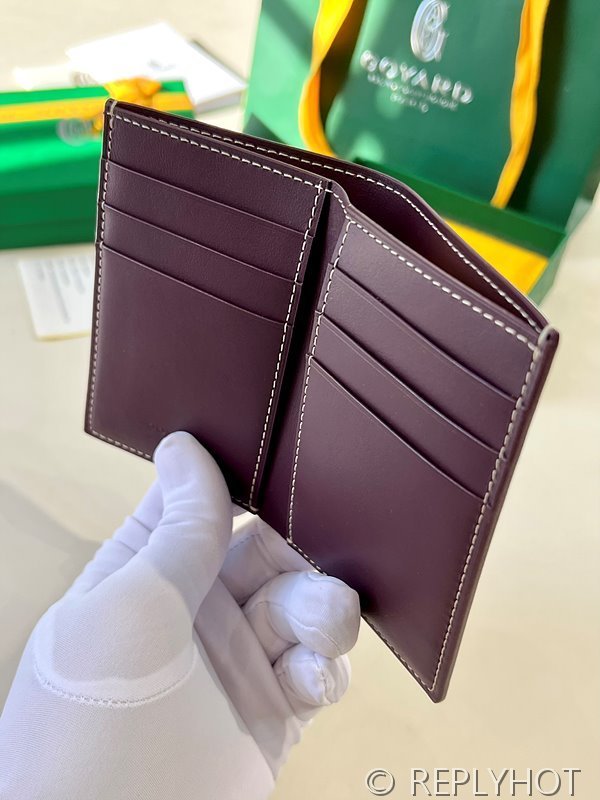 고야드 생피에르 카드 홀더 버건디 [매장가 116만원대]