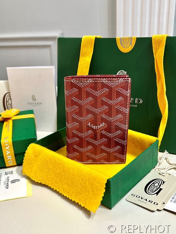 고야드 생피에르 카드 홀더 레드 [매장가 116만원대]