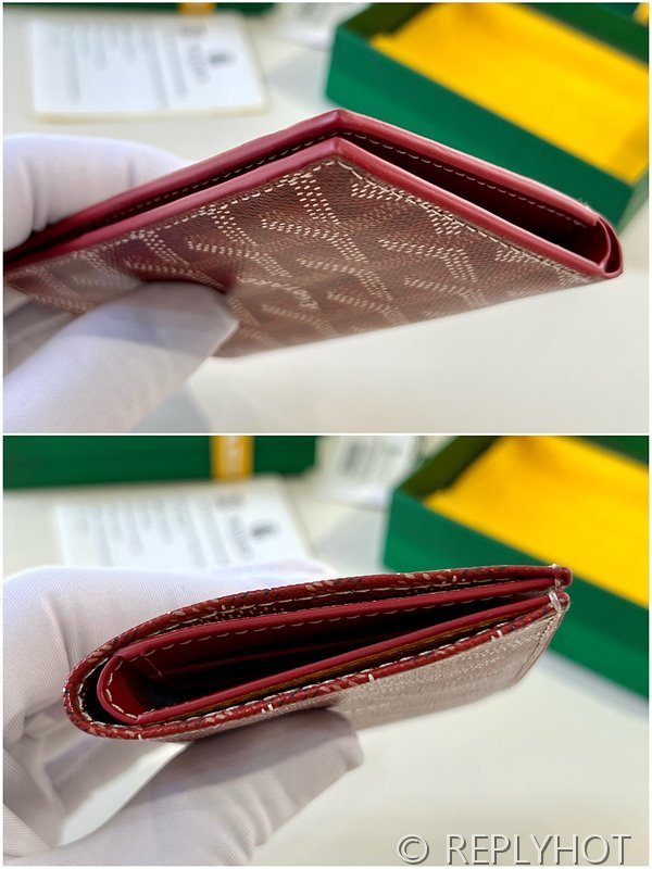 고야드 생피에르 카드 홀더 레드 [매장가 116만원대]