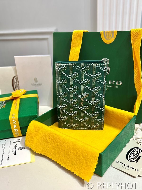 고야드 생피에르 카드 홀더 그린 [매장가 116만원대]