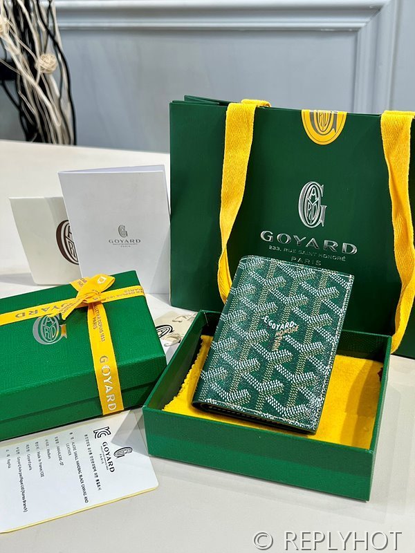 고야드 생피에르 카드 홀더 그린 [매장가 116만원대]