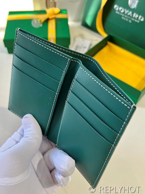 고야드 생피에르 카드 홀더 그린 [매장가 116만원대]