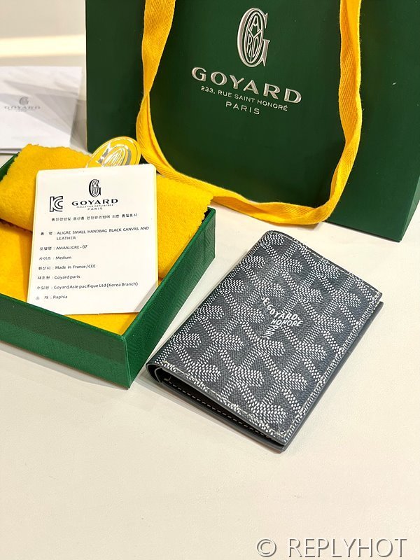 고야드 생피에르 카드 홀더 그레이 [매장가 116만원대]