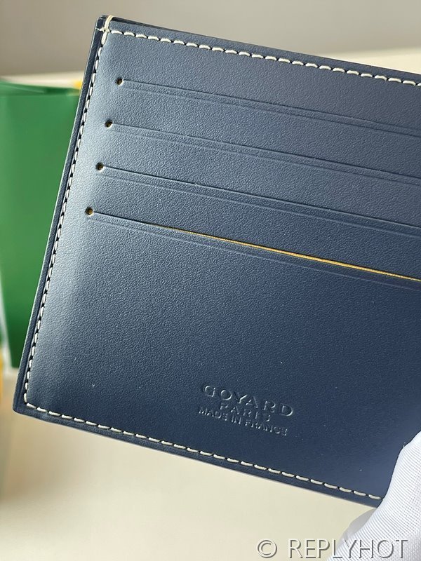 고야드 빅투아르 지갑 PM 네이비