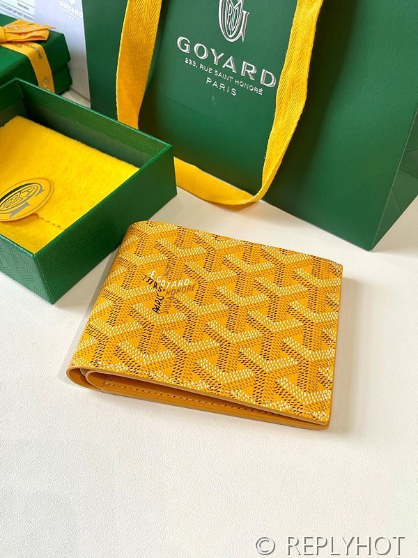 고야드 빅투아르 지갑 PM 옐로우