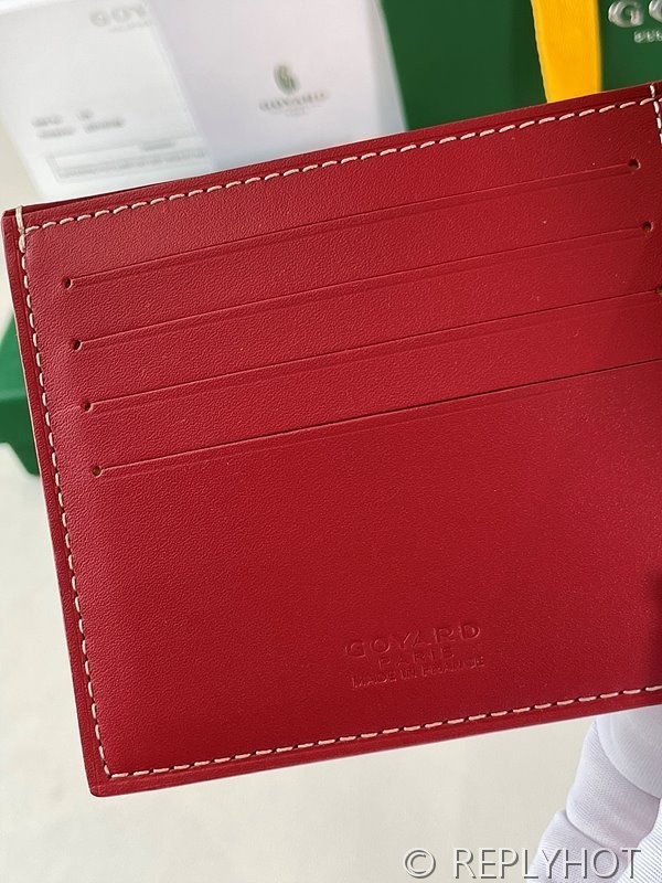 고야드 빅투아르 지갑 PM 레드