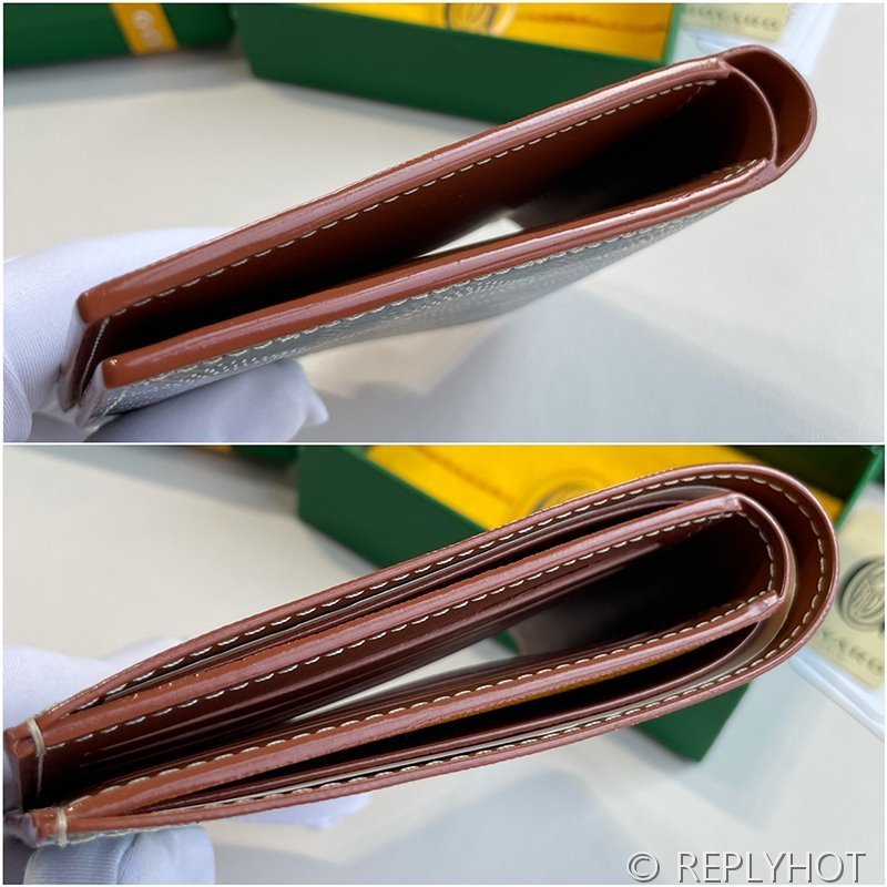 고야드 빅투아르 지갑 PM 블랙탄블랙