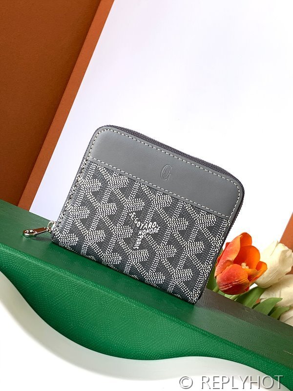 고야드 마티뇽 지갑 PM 그레이