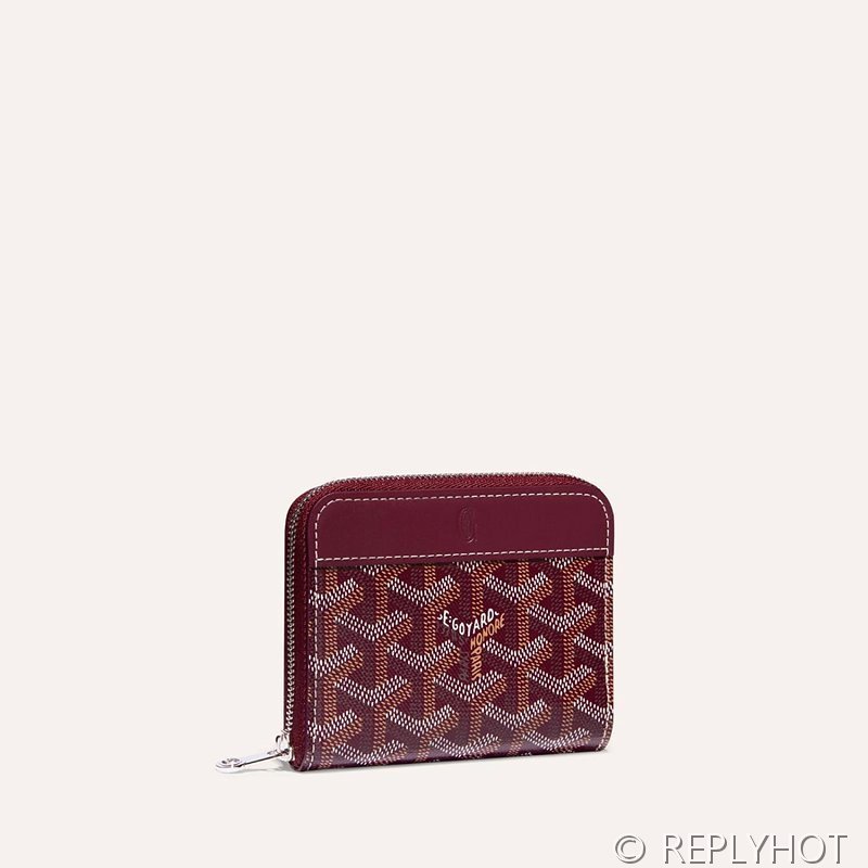 고야드 마티뇽 지갑 PM 버건디