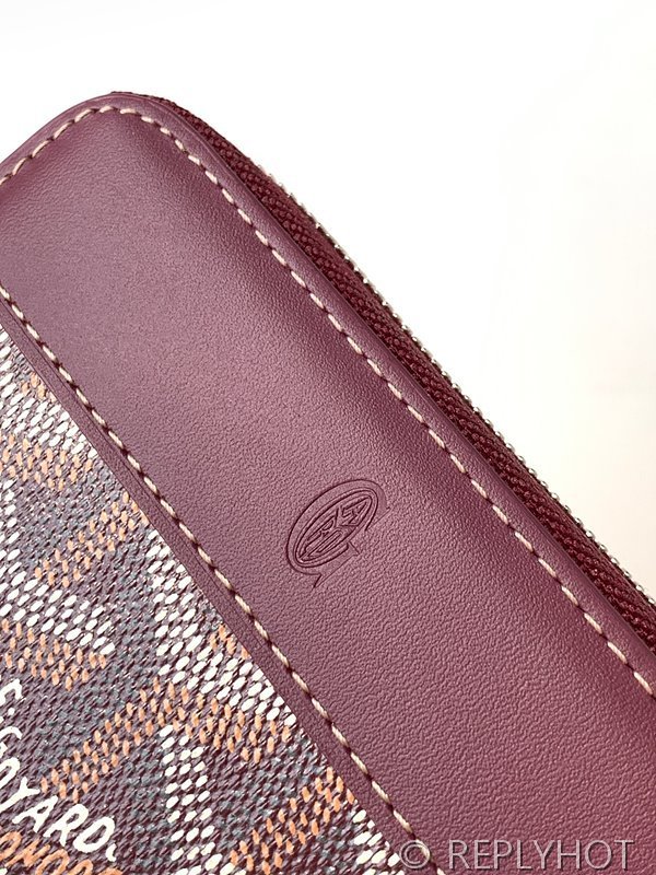 고야드 마티뇽 지갑 PM 버건디