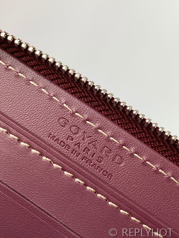 고야드 마티뇽 지갑 PM 버건디