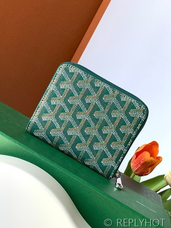 고야드 마티뇽 지갑 PM 그린