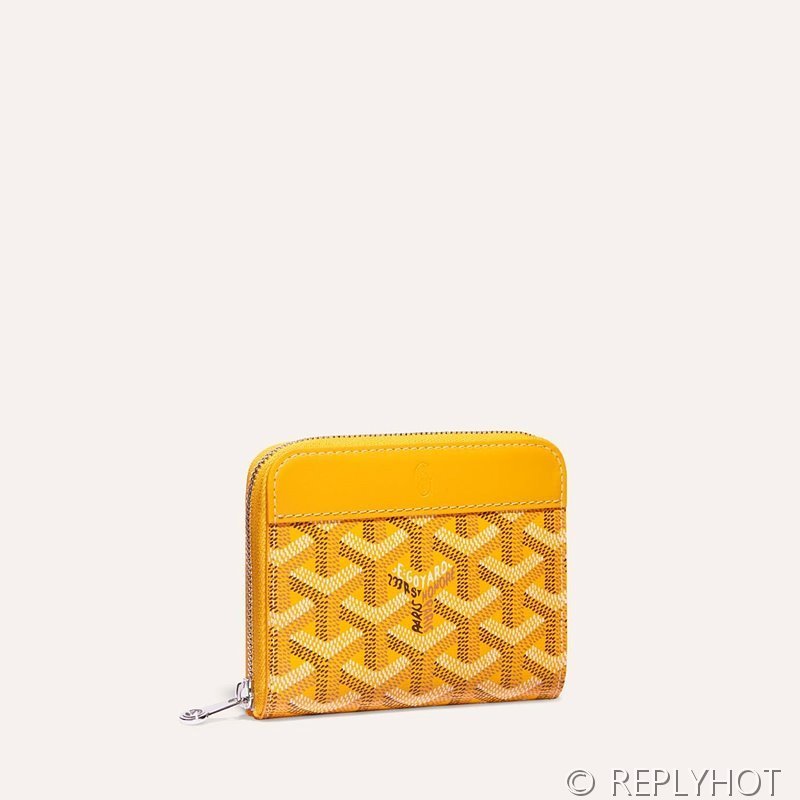 고야드 마티뇽 지갑 PM 옐로우