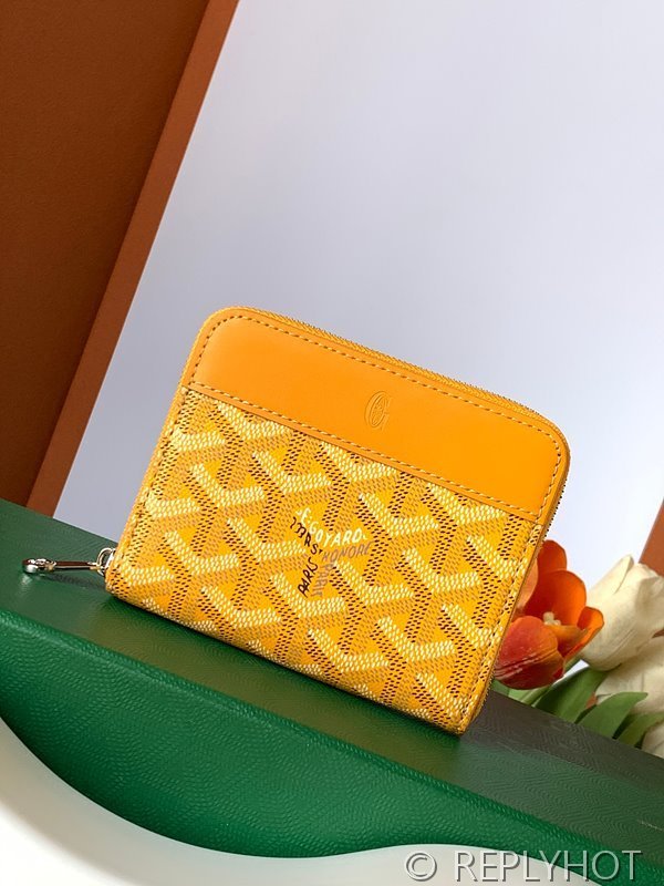 고야드 마티뇽 지갑 PM 옐로우
