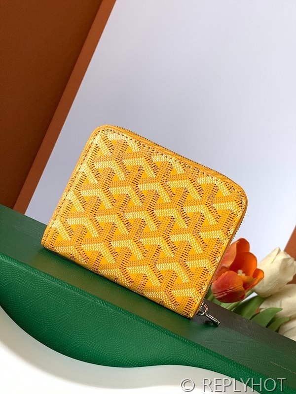 고야드 마티뇽 지갑 PM 옐로우