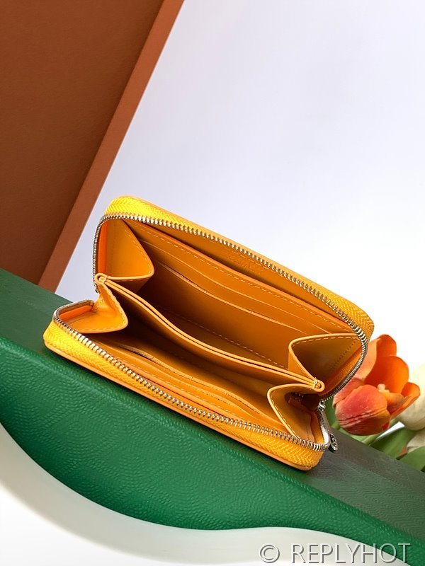 고야드 마티뇽 지갑 PM 옐로우