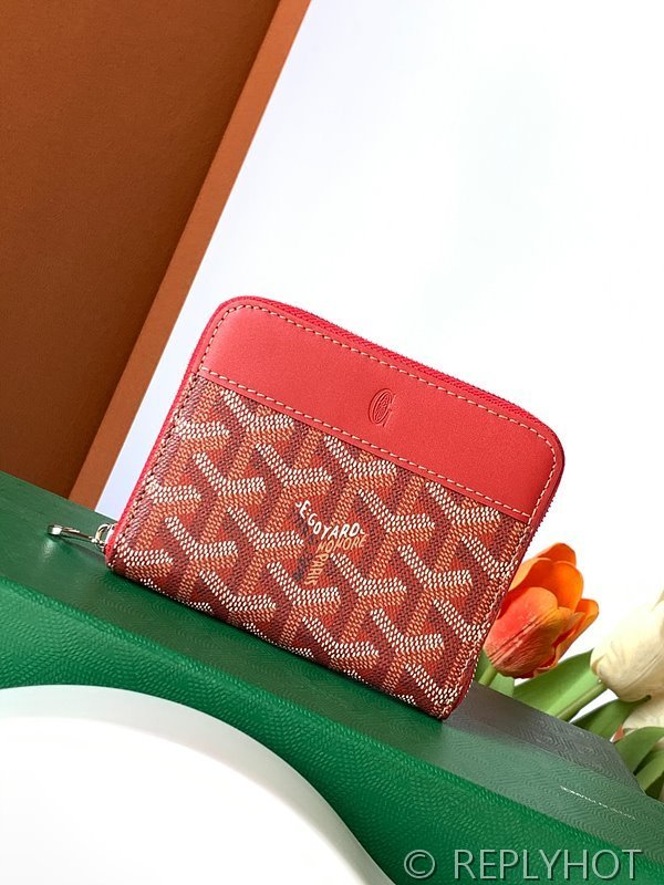 고야드 마티뇽 지갑 PM 레드