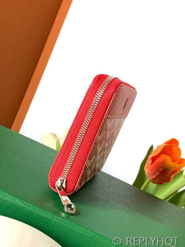 고야드 마티뇽 지갑 PM 레드