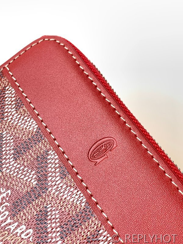 고야드 마티뇽 지갑 PM 레드