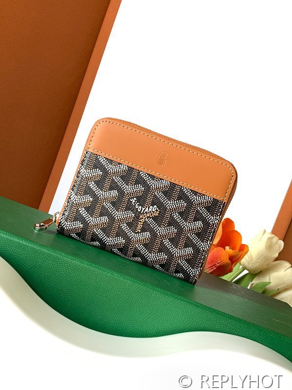 고야드 마티뇽 지갑 PM 블랙블랙탄