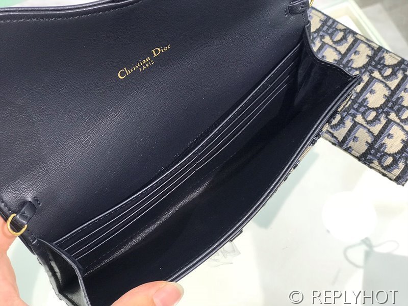 디올 SADDLE 체인 장지갑 새들백 [매장가 220만원대]