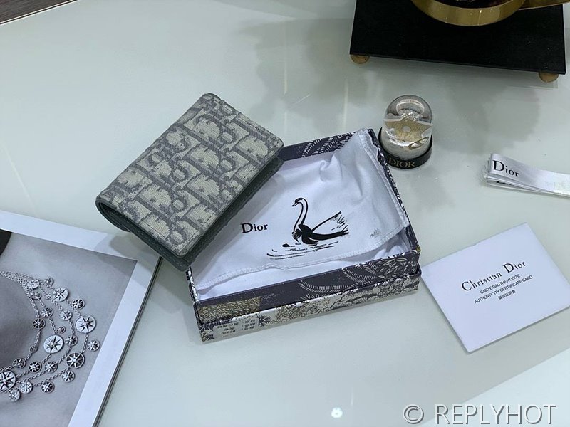 디올 Saddle Bloom 카드 지갑 [매장가 64만원대]