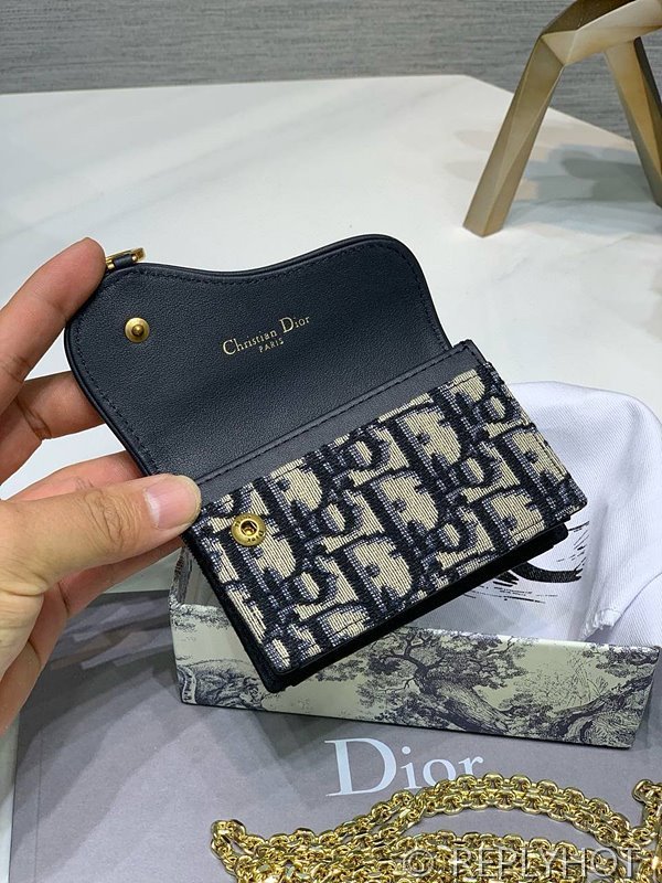 디올 Saddle Bloom 카드 지갑 [매장가 64만원대]