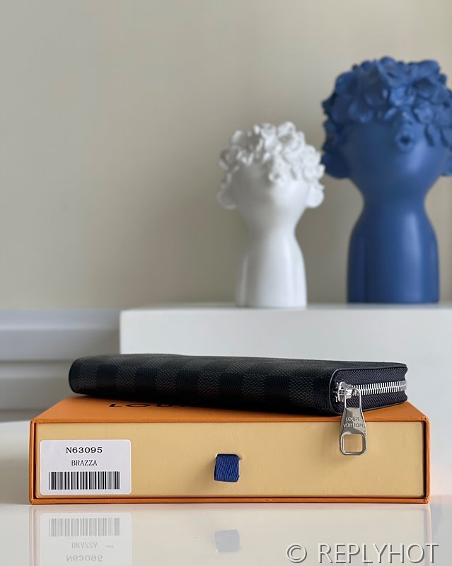 루이비통 지피 월릿 버티컬 다미에 그라파이트 캔버스 [매장가 100만원대]