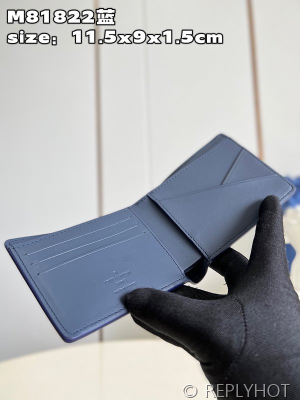 루이비통 멀티플 월릿 네이비 [매장가 100만원대]