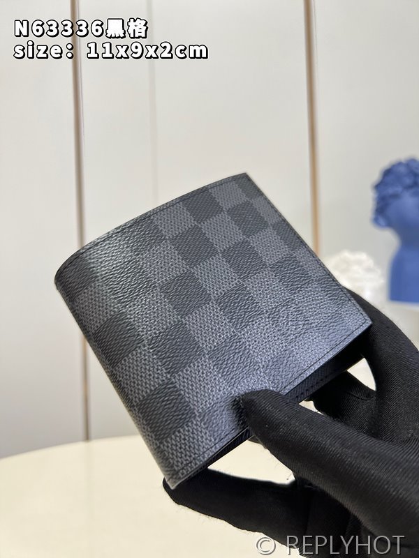 루이비통 마르코 월릿 다미에 그라파이트 캔버스 [매장가 70만원대]