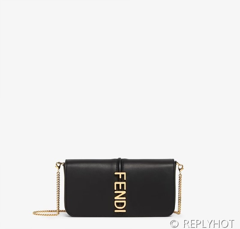 펜디그라피 체인 지갑 블랙 [매장가 210만원대]