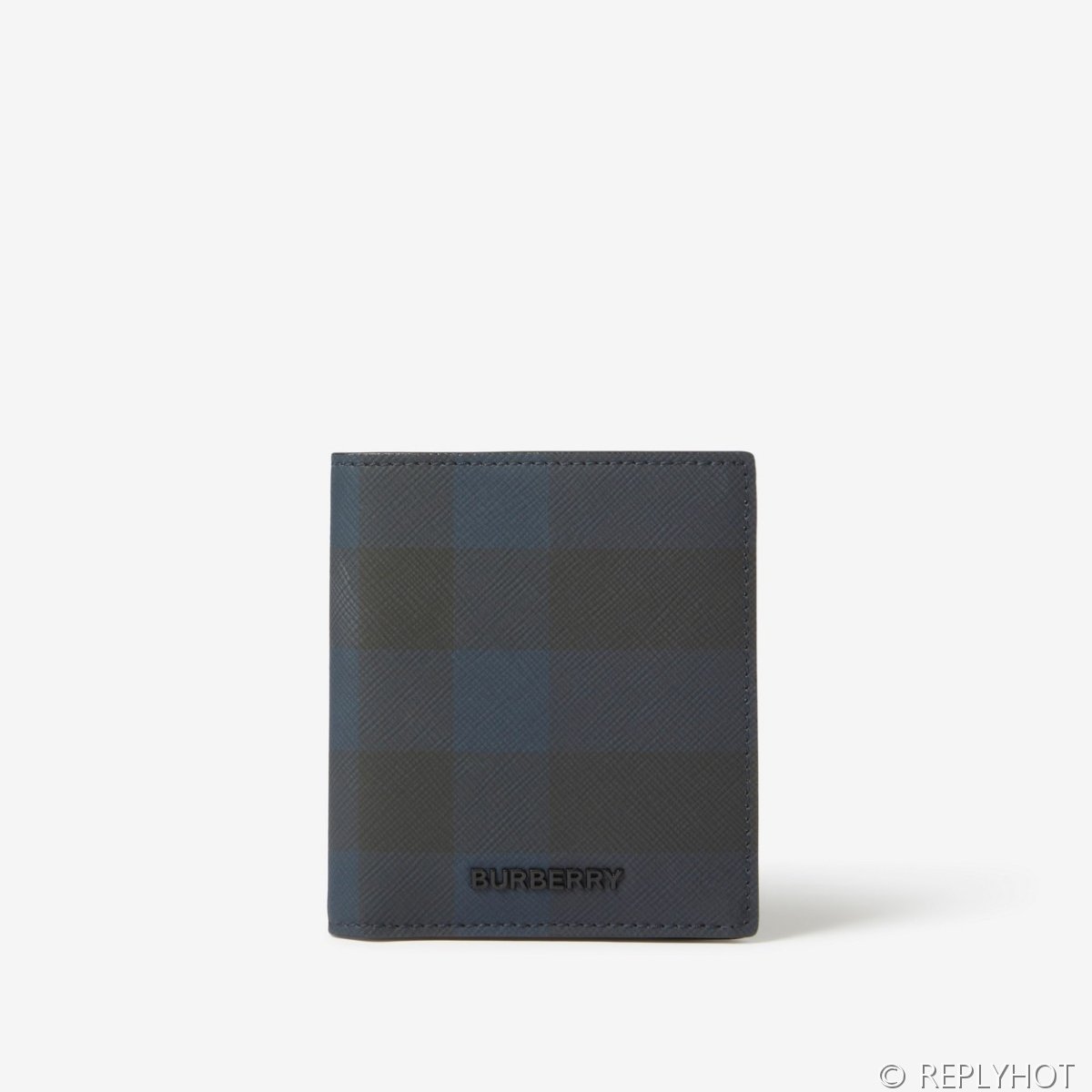 버버리 체크 레더 폴딩 카드 케이스 [매장가 50만원대]