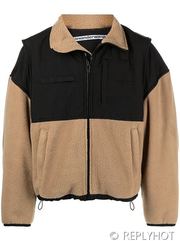 알렉산더왕 스플라이싱 셰어퍼 자켓 남여공용 2COLOR [매장가 380만원대]