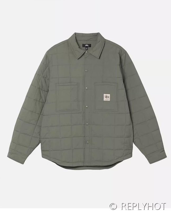 스투시 누빔체크자켓 남여공용 3COLOR [매장가 350만원대]