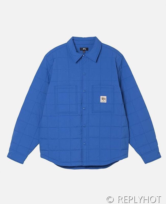 스투시 누빔체크자켓 남여공용 3COLOR [매장가 350만원대]