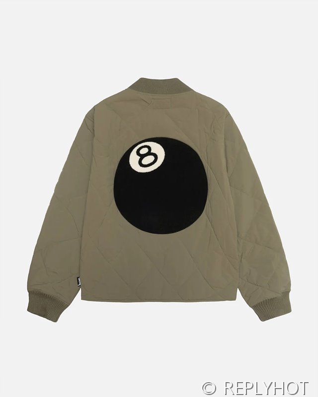 스투시 8볼 퀄티드 라이너 자켓 남여공용 3COLOR [매장가 380만원대]