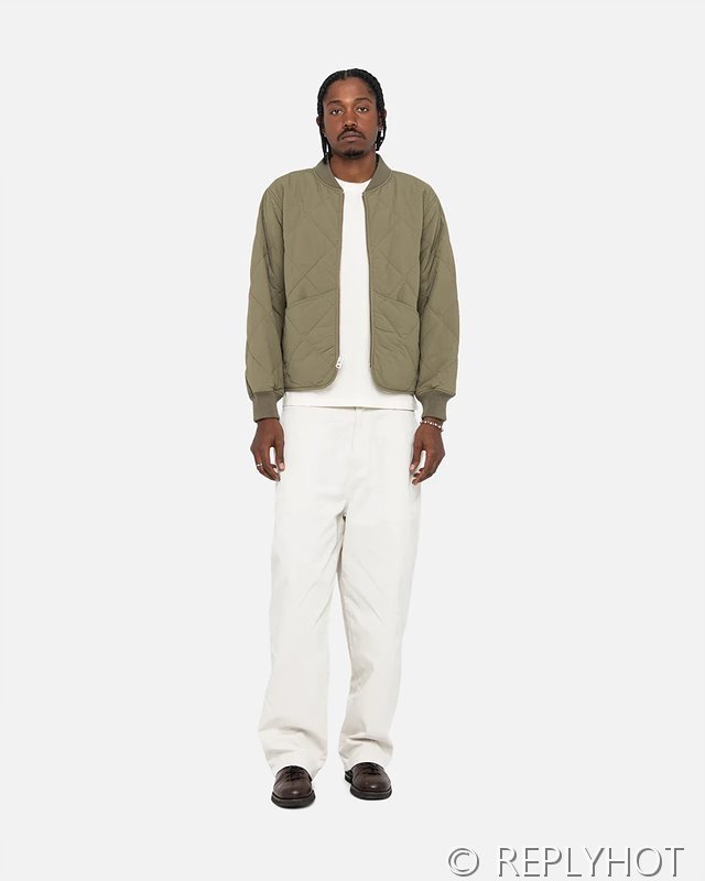 스투시 8볼 퀄티드 라이너 자켓 남여공용 3COLOR [매장가 380만원대]