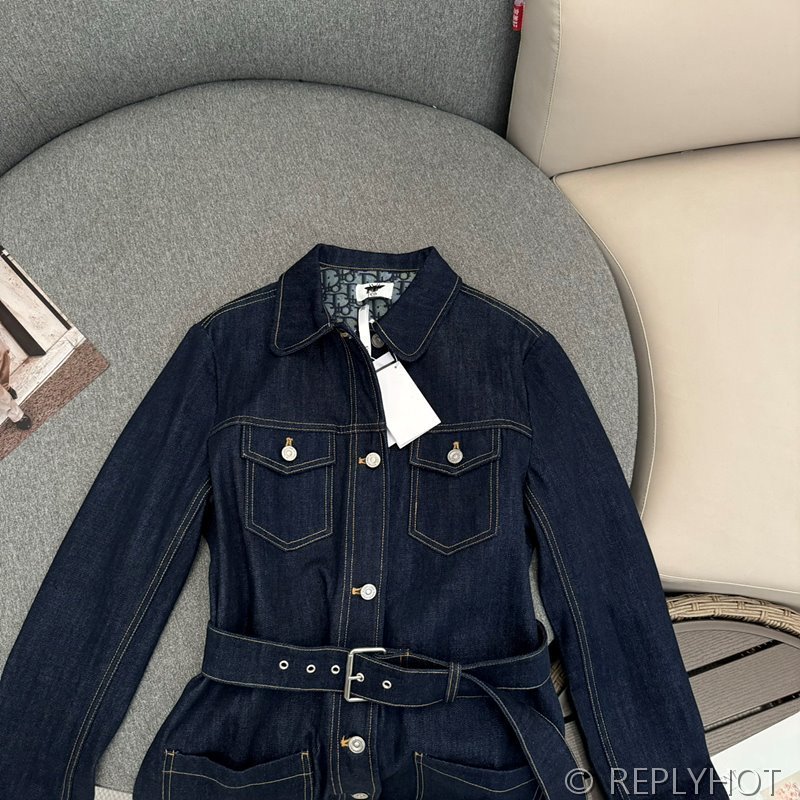 디올 롱 벨트 재킷 [매장가 520만원대]