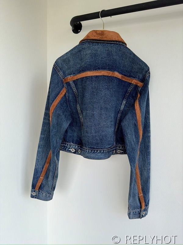 미우미우 데님 블루종 재킷 [매장가 550만원대]